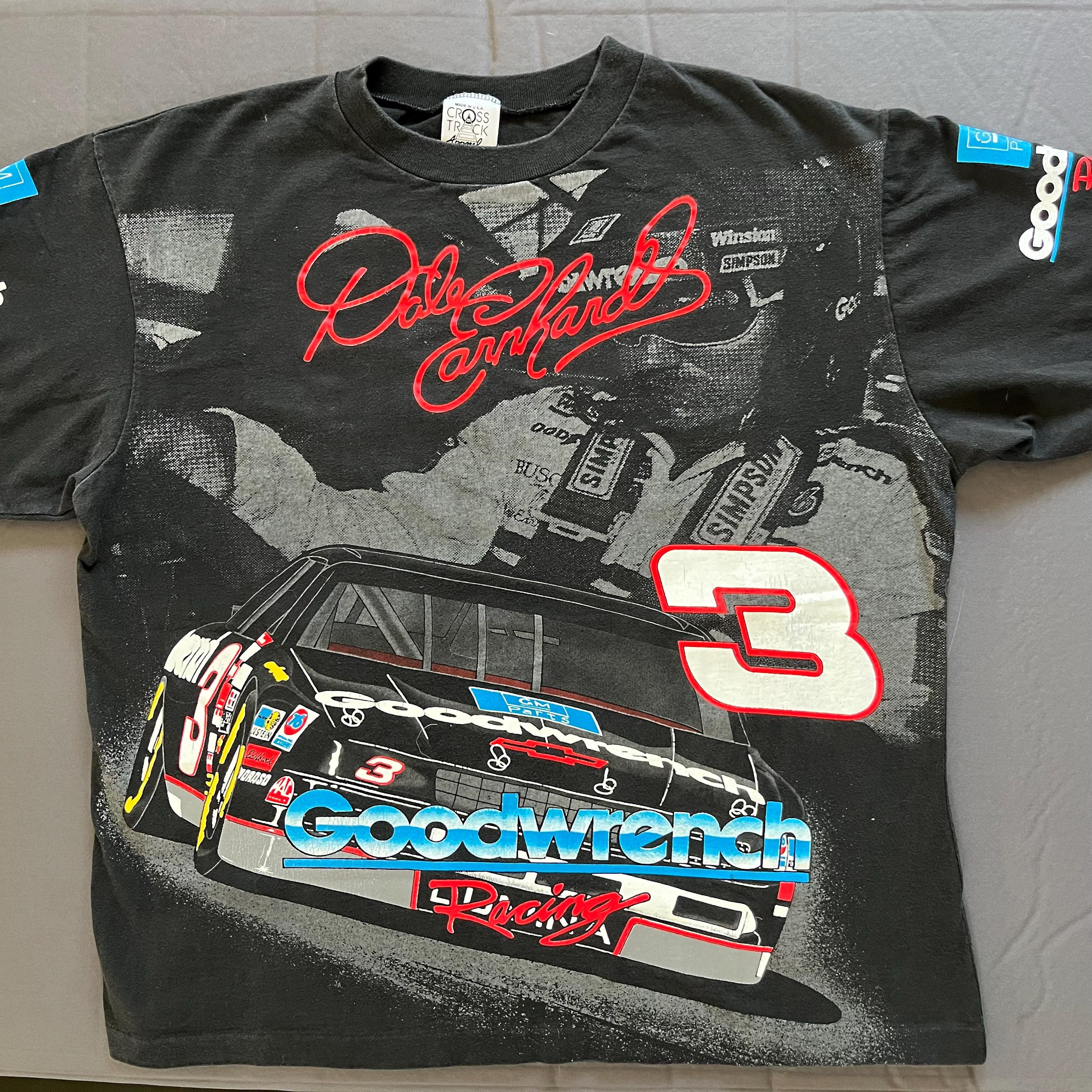 Vintage 1993 Dale Earnhardt NASCAR T-shirt, All-over-print, Size