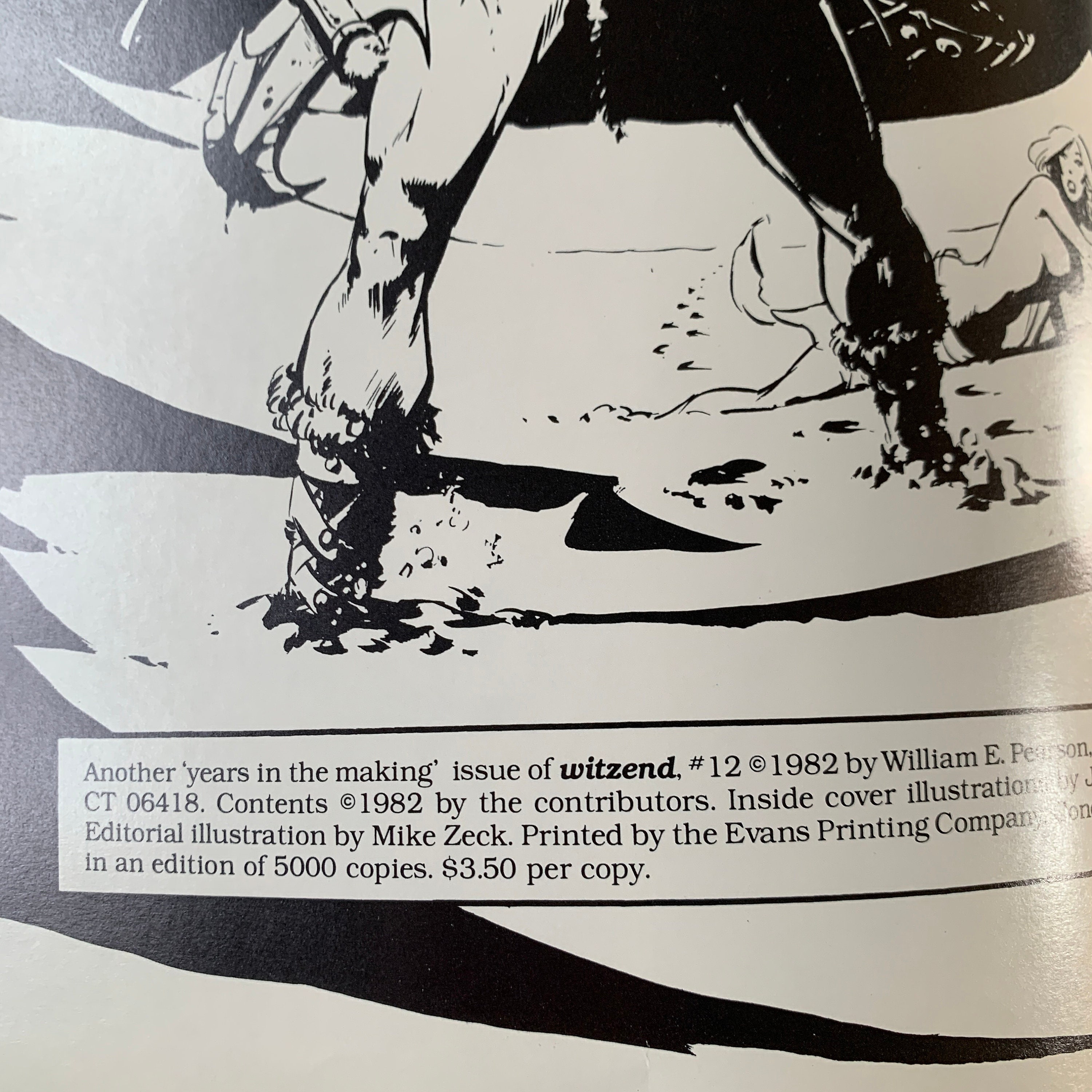 Witzend #12 – Underground Comic Fanzine (1982) Art by Wally