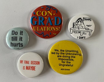 Vintage Buttons – 5er-Lot