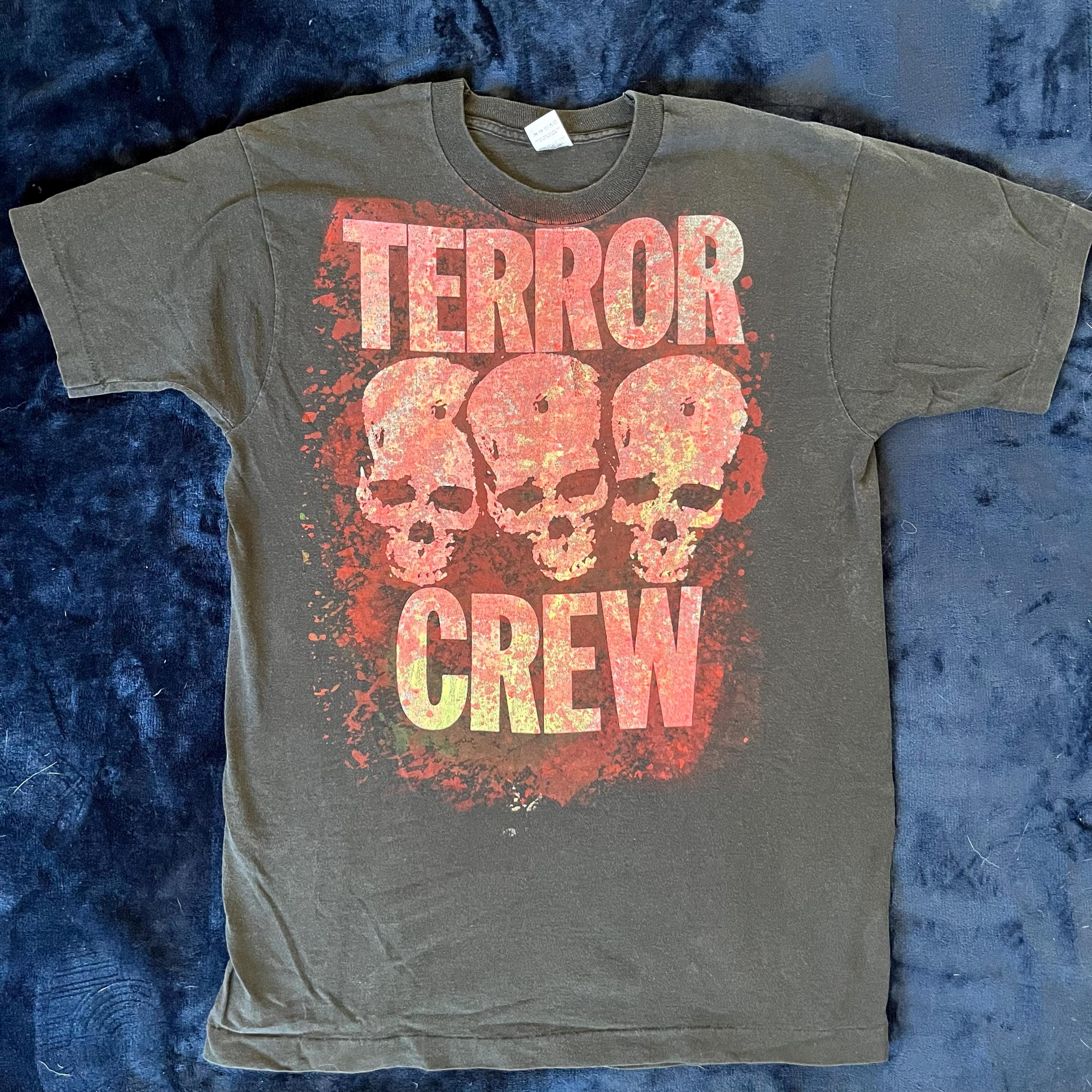 80s 90s TERROR WORLDWIDE Tシャツ DON ROCK Vintage 90's Don Rock Terror Worldwide Charles Manson T-Shirt