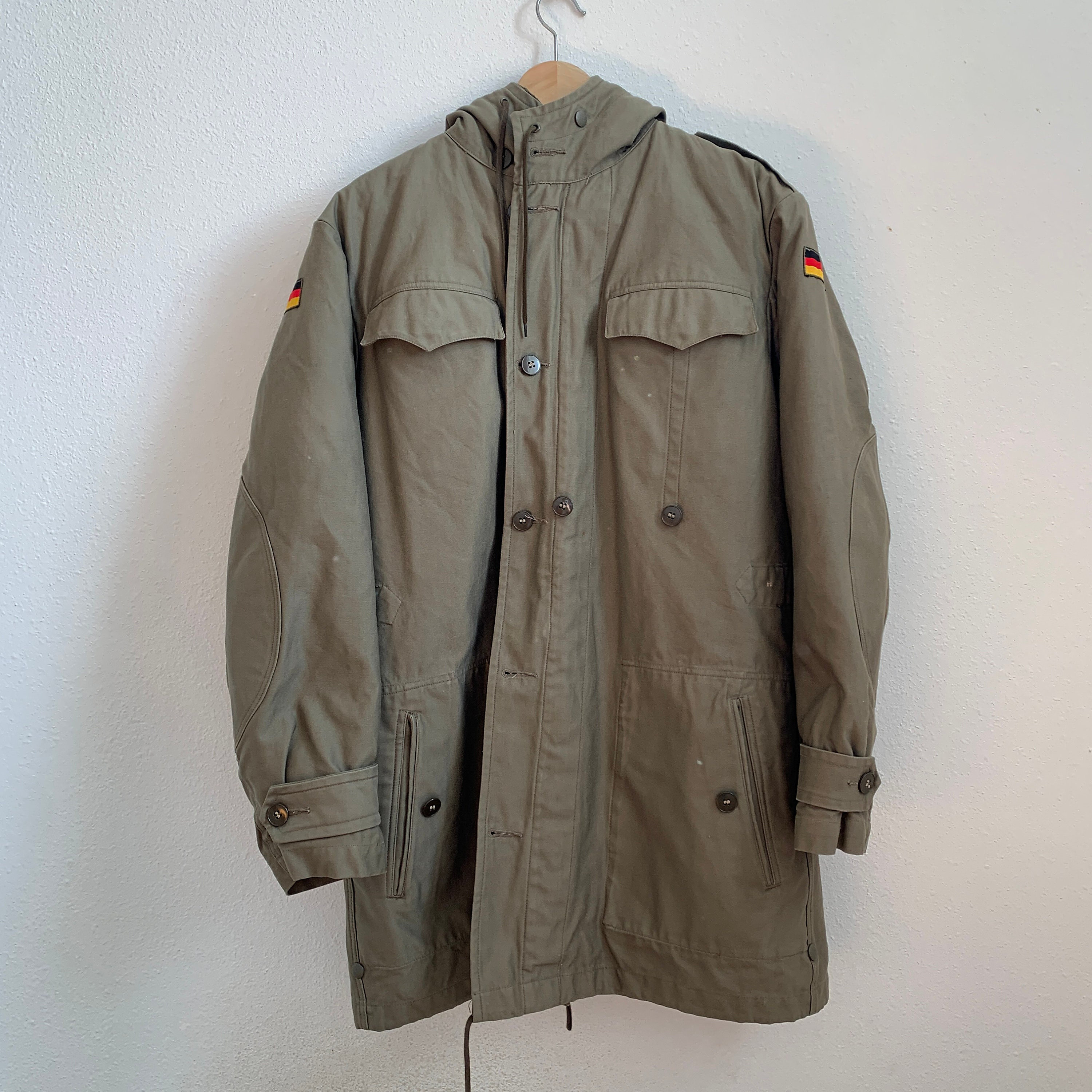 Vintage 1969 German Military Parka (XL) **Like New** One-of-A-Kind, Unique Streetwear, Winter Parka