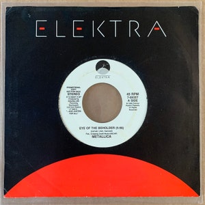 Metallica – Eye Of The Beholder (1988, Elektra – 7-69357) ***Promo / Allied Records Pressing*** 7&quot;, 45 RPM