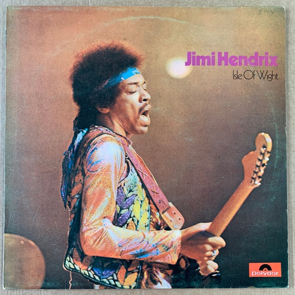 Jimi Hendrix – Isle Of Wight (1971 Polydor – 2302 016) **UK import** 1st pressing