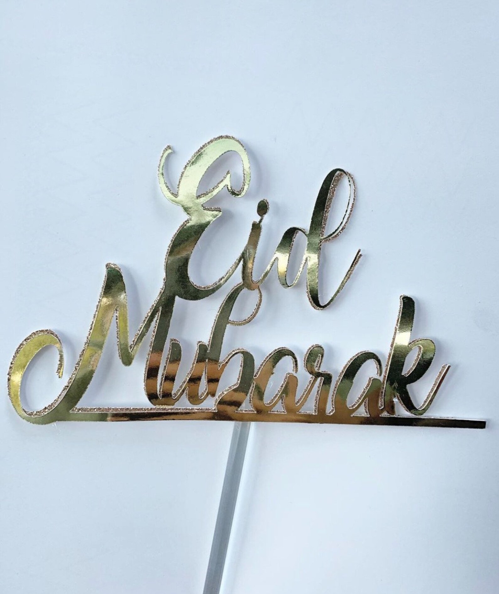 Glitter Cardstock Cake Toppers Etsy