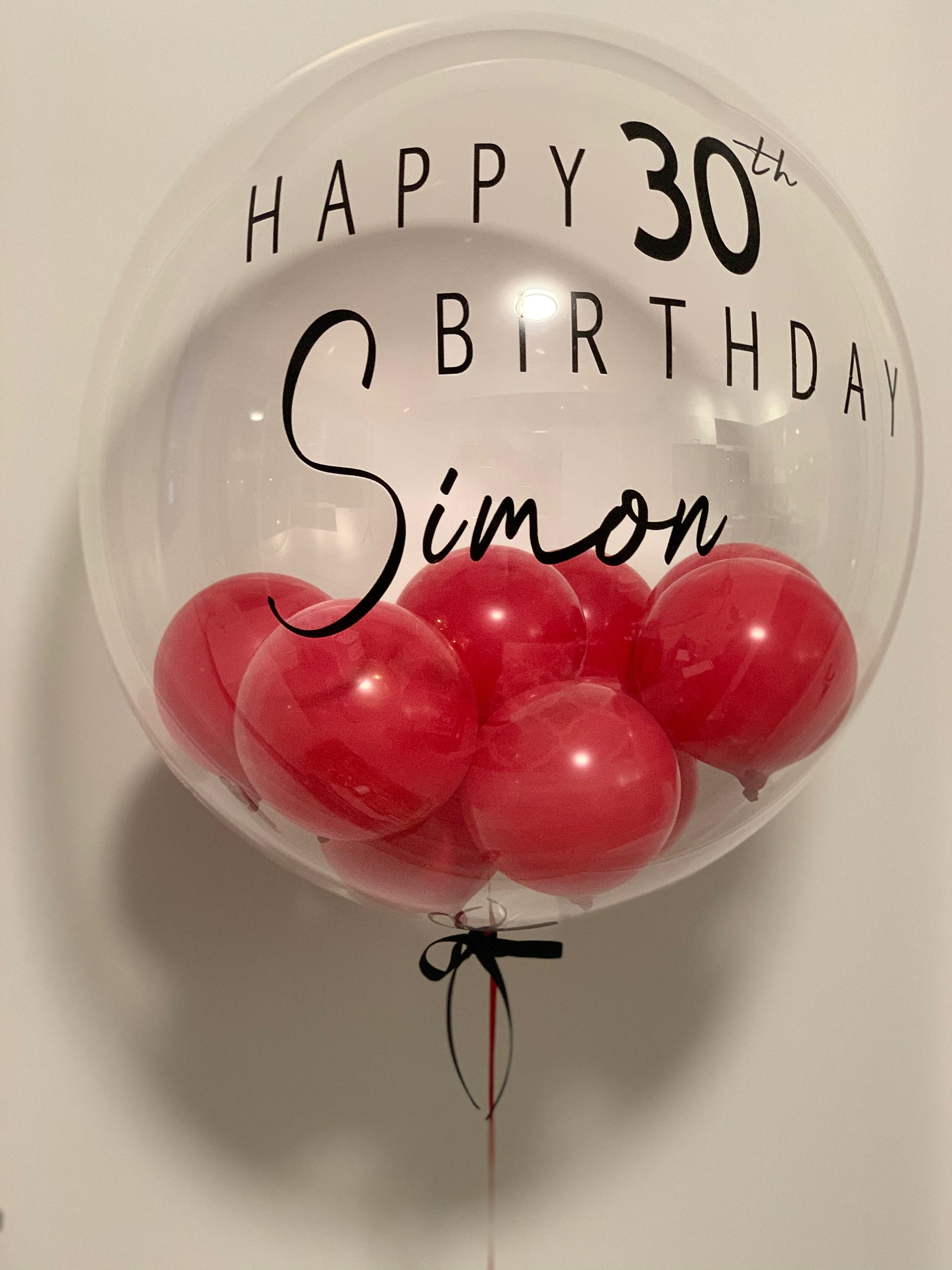 Custom Balloon Decals Etsy