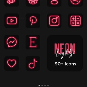 Pink Neon Ios Icon Pack Aesthetic Iphone Ios 14 Realistic Etsy 910 x 910 png 121 kb. pink neon ios icon pack aesthetic