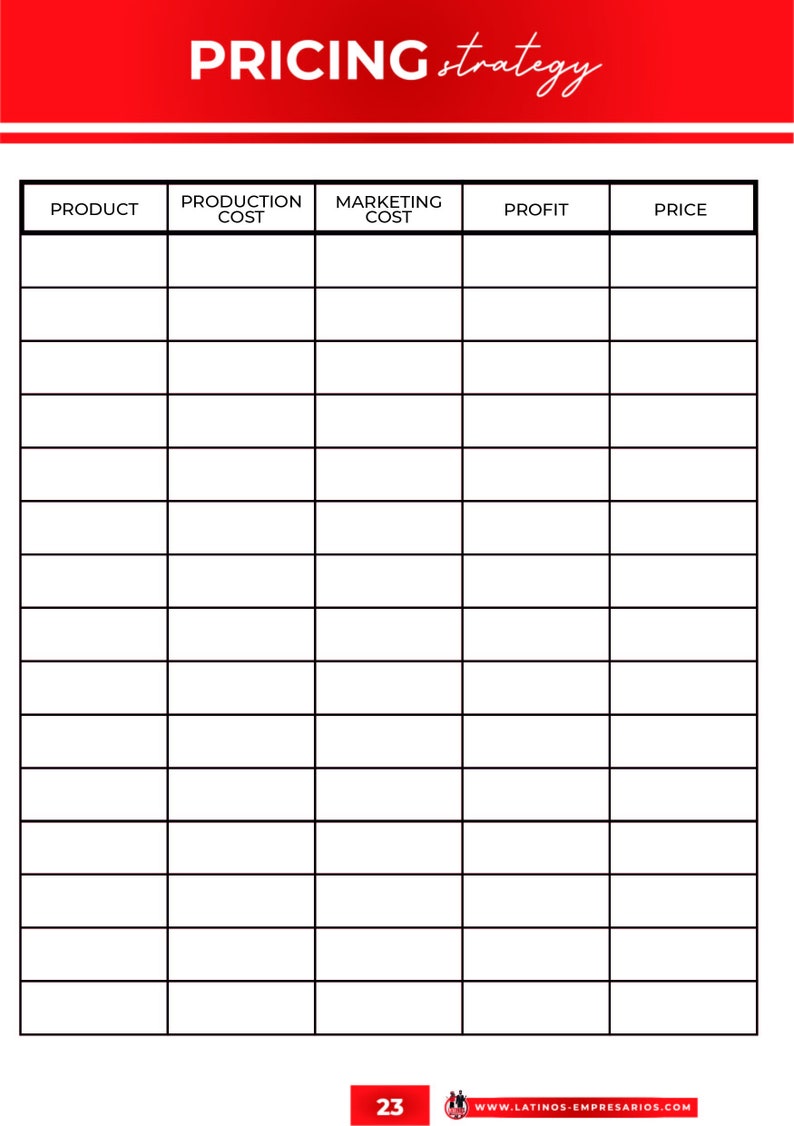 The CEO Business Planner - Etsy