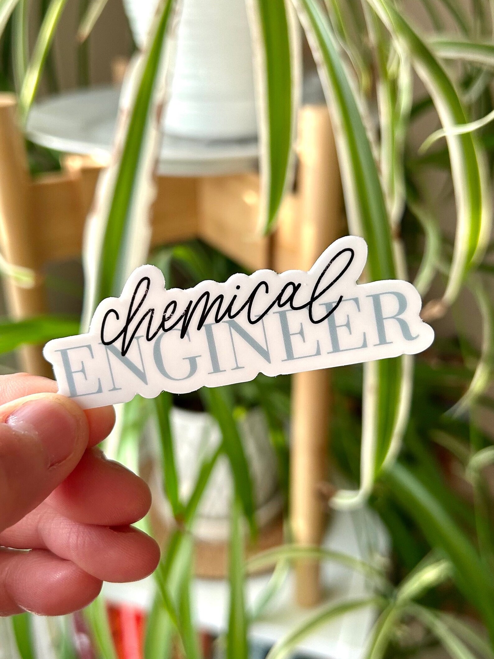 Chemical Engineer Sticker, STEM Sticker, Chemical Engineering ...