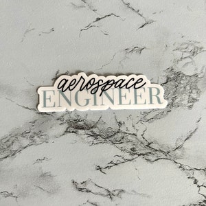 Aerospace Engineer Sticker, STEM Sticker, Engineering Sticker ...