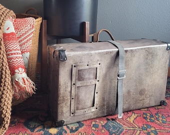 Vintage United States Mail Shipping Crate - WWII Vintage Shipment Container
