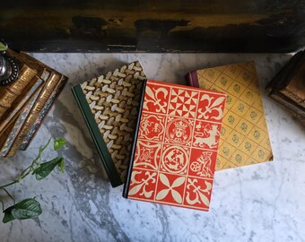 Vintage Decorative Book Set: Audubon Birds, Black Beauty, City of Sainted King