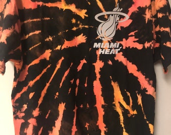 miami heat tie dye shirt