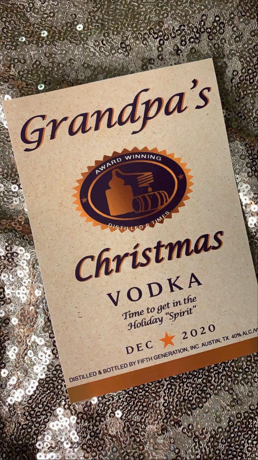 Tito's Vodka Label Printable