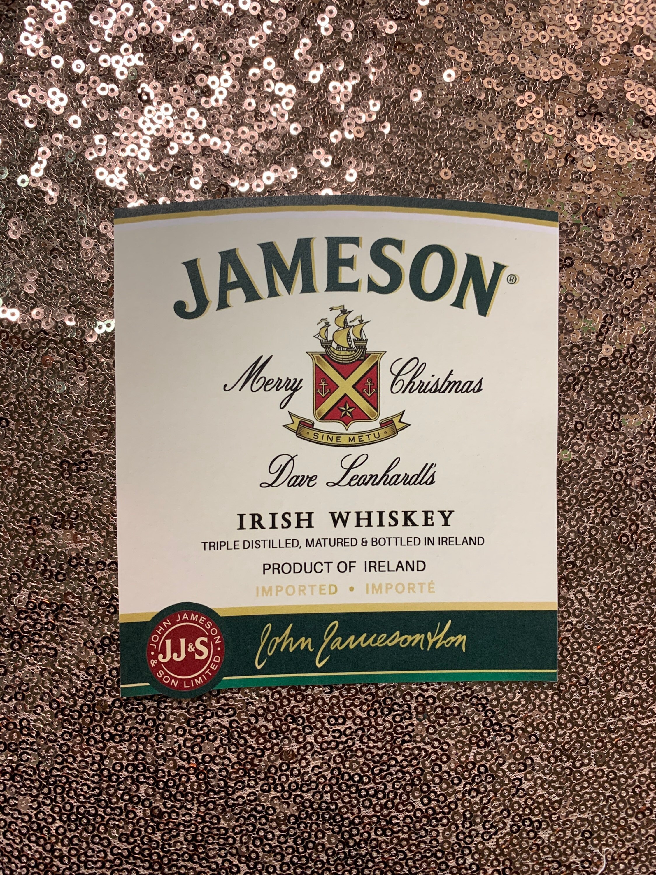 jameson whiskey label jameson whiskey label