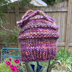 Juicy Fruits | Chunky knit | Wool hat | Jewel Tone Knit | Warm Hat