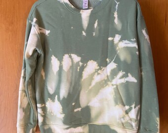 Tie-Dye Crew Neck Sweatshirt