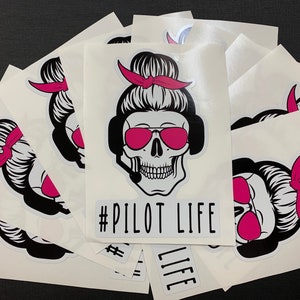 Pilot Life Skull