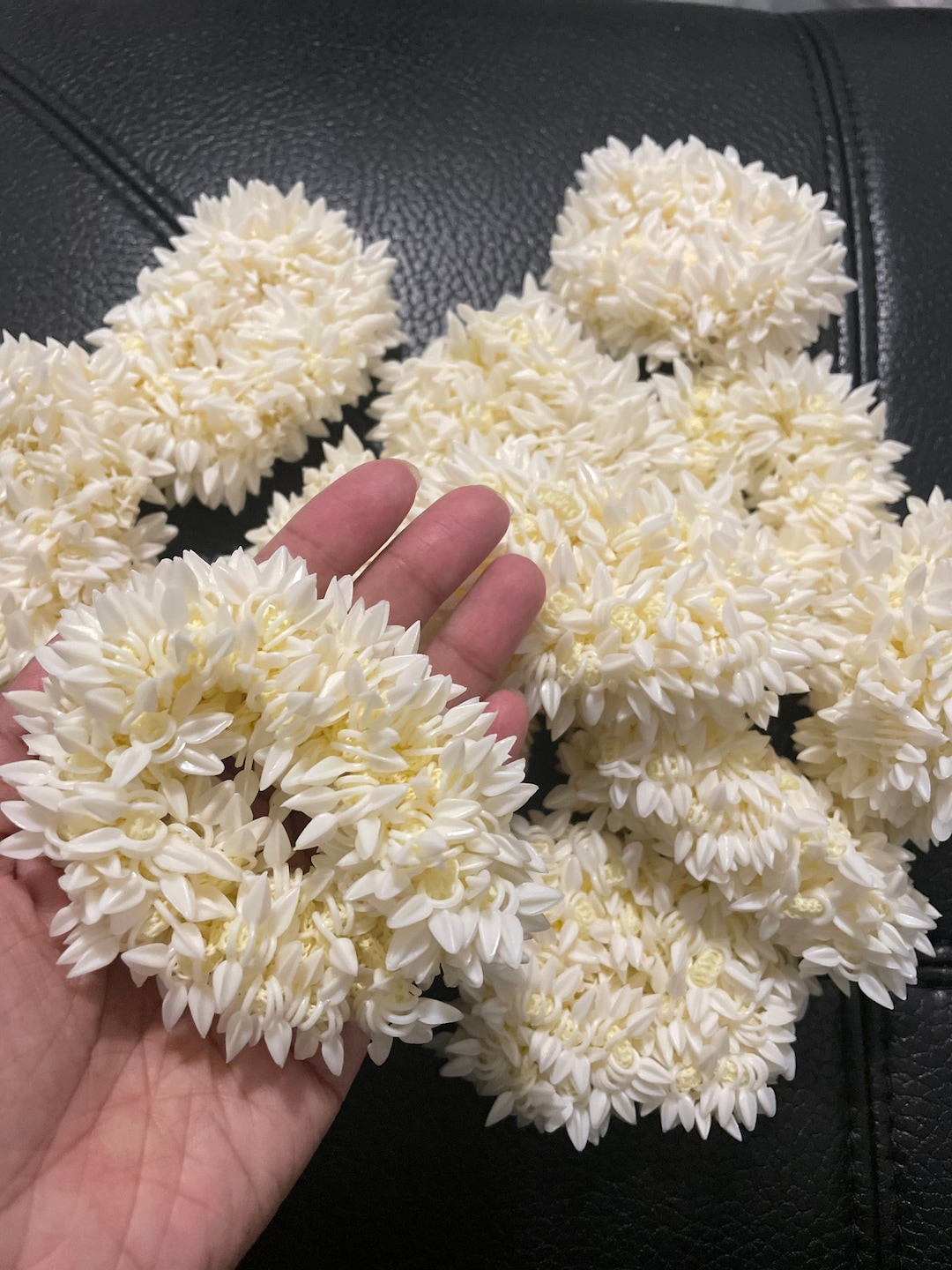 Buy Hand Jasmine SET OF 4 Gajra Scrunchie Gajra Hair Band Gajra Jasmine