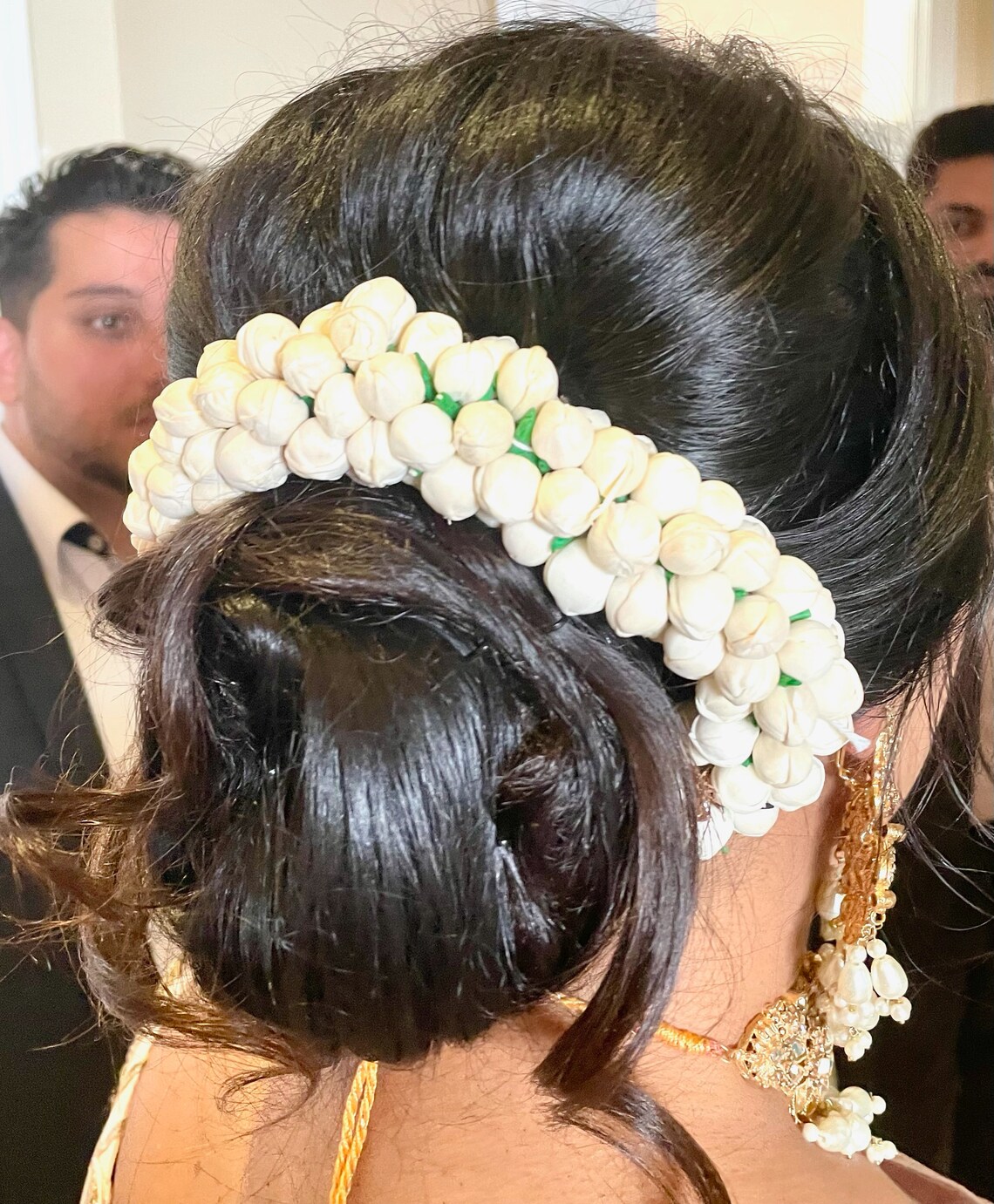 Reusable Gajra Artificial Gajra for Hair Jasmine Hair Piece Etsy Canada