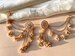 Gold Sahara Earrngs- Bahubali Earrings 