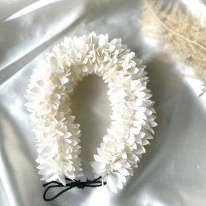 White Gajra Artificial Gajra For hair Jasmine Hair Piece Gajra Hair Artificial Hair Flowers Indian hair Piece veni south bride hair