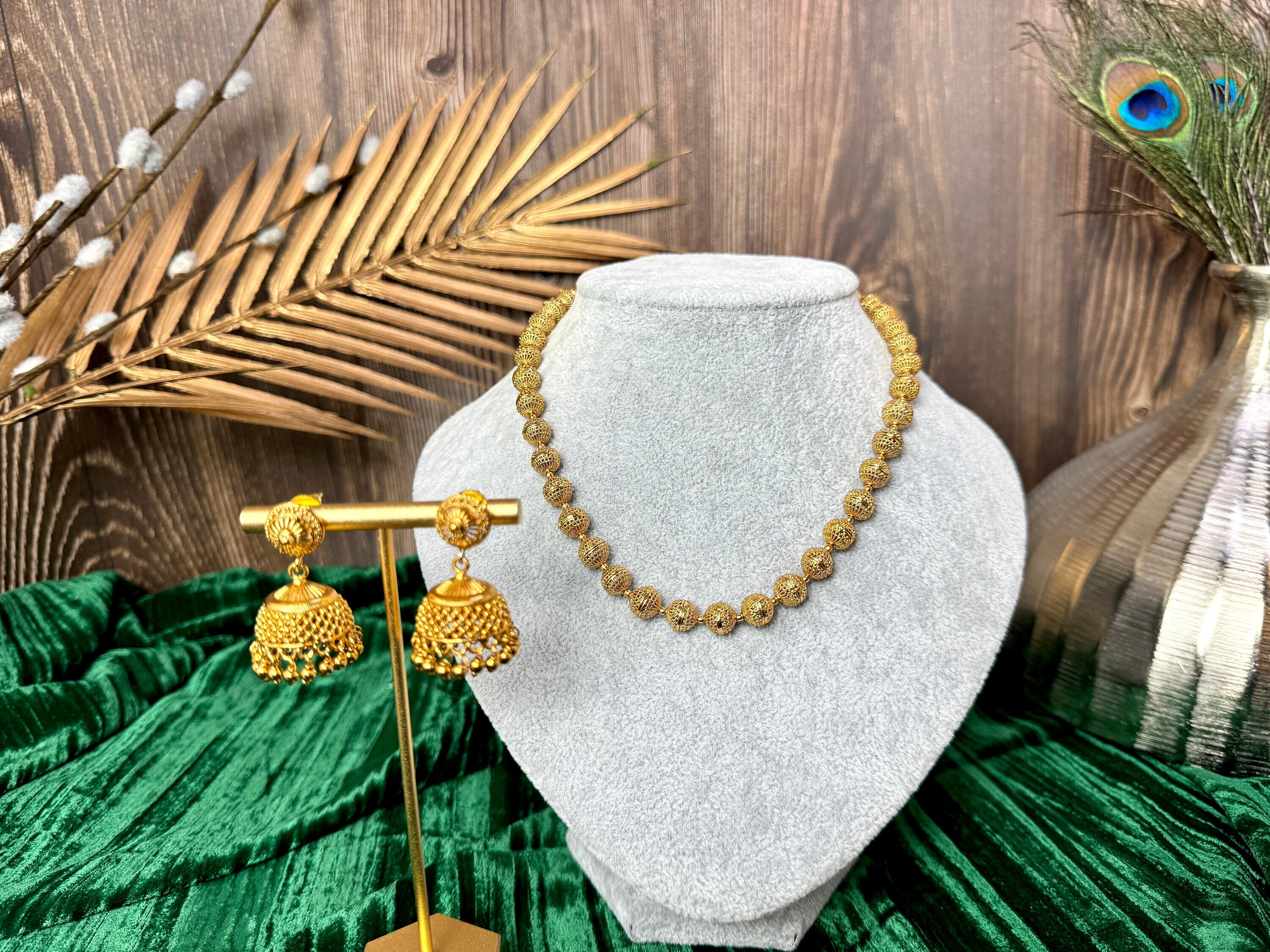 Simple Gold Jhumka Etsy Australia