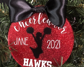 Cheerleading christmas ornaments Clearance