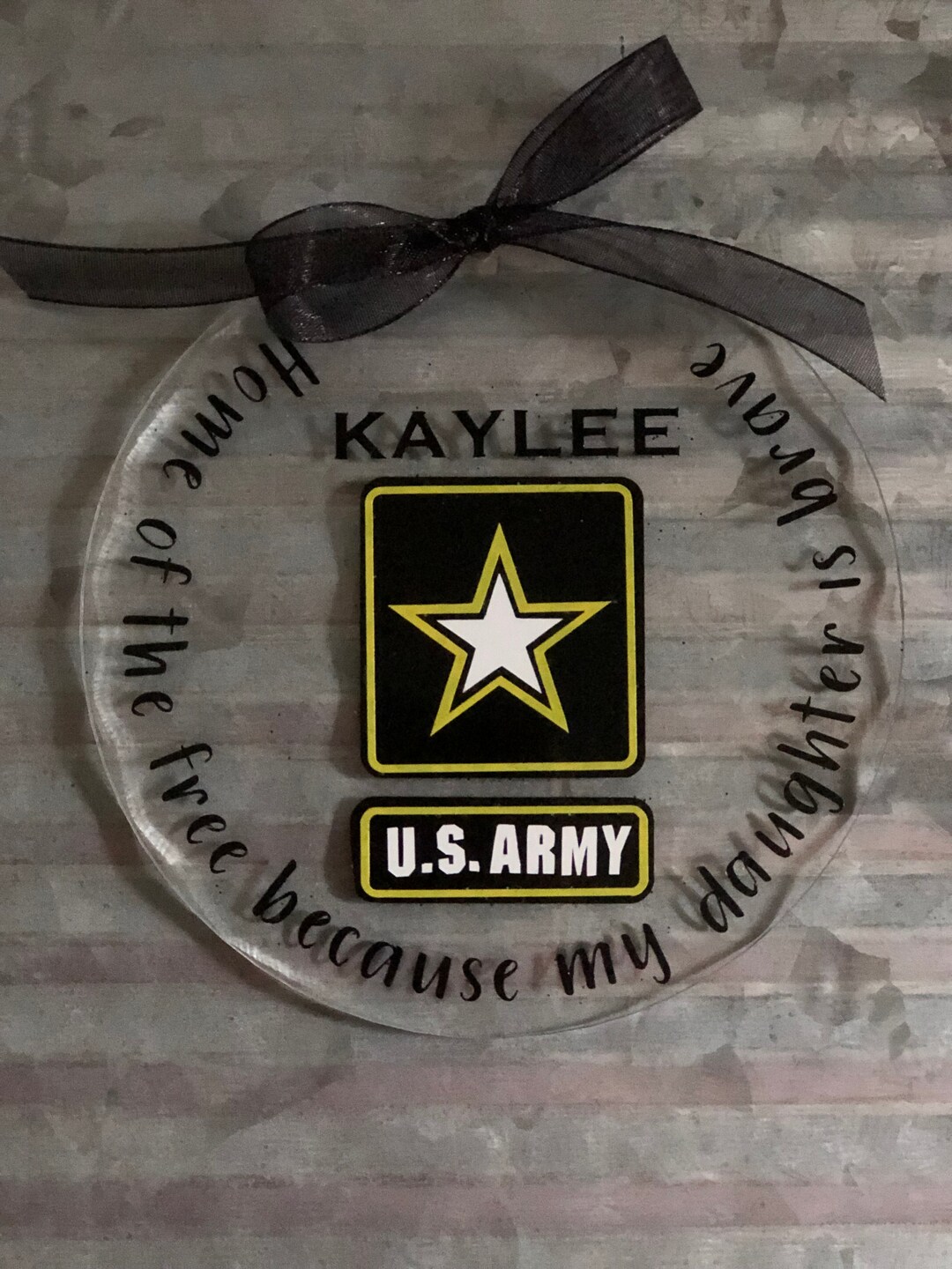Personalized Military Ornament, Army, Navy, Air Force, Marine, Military ...