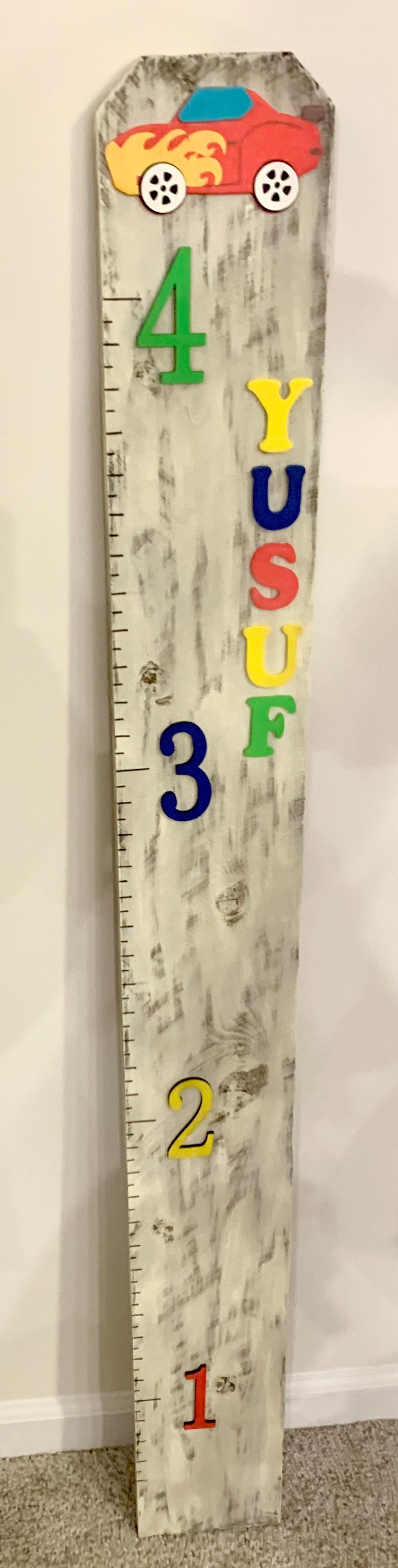 Baby Ruler Child Ruler Toddler Nursery Decor Wall Hanging Etsy