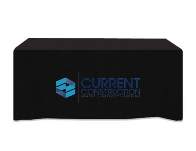 Custom Tablecloth With Business & Logo Etsy