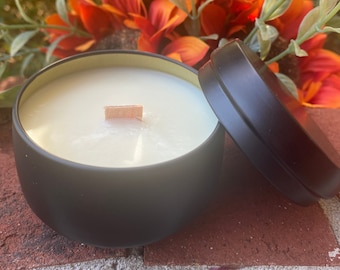 Velas de 4 oz con etiqueta privada al por mayor de TEN Bulk, velas sin etiqueta inspiradas en abejas, velas de soja negras, paquete de muestra disponible