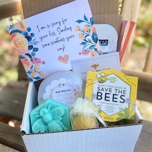 Coffret cadeau de sympathie, cadeau désolé pour votre perte, envoi de condoléances, cadeau de deuil, envoi de prières, boîte cadeau pense à vous