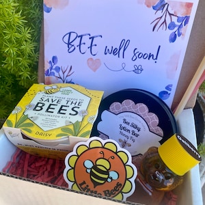 Get Well Soon Gift Box, Friendship Care Package, Sending Hugs, Get Better, Thinking of You Present