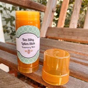 Rosemary Mint Lotion Stick, Dry Skin Balm, Solid Lotion Hand Salve, Moisturizing Organic Solid Lotion, Heel Balm, Self Care Gift for Her