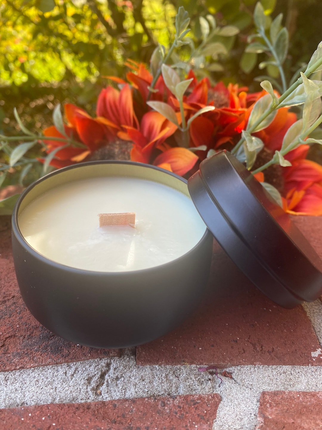 Private Label Candles, Unlabeled Black Bulk 4oz Candles, No Label