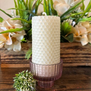 Beeswax Pillar Candles, Beeswax Natural Rolled Candles, Beeswax Tall Tapers, Natural Candle, Wedding Table Candle, Centerpiece Candles