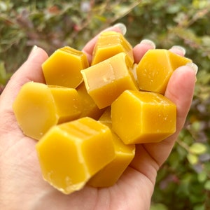 Pure Organic Beeswax, Bees Wax Chunk, Candle Wax, Natural Wax for Crafts