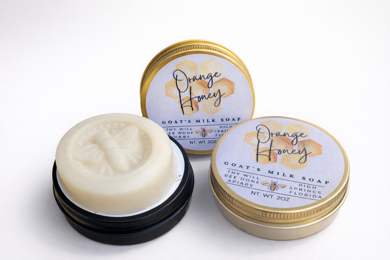 Honey Bee Soap Goat's Milk Soap Bar Bee Party Favor Natural Bee Gift Soap Honey Soap
