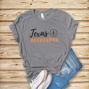 State Beekeeper T-Shirt, Custom Bee Lover Shirt, Personalized Beekeeper Gift, Custom Bee Club Shirt, Beekeeping Shirt