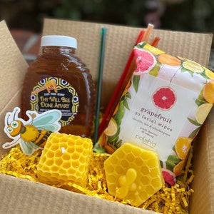 Bee Gift Box, Hive Life Bee Box Subscription, Honey Monthly Gift, Spa Box From the Beehive