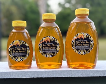 Raw Florida Wildflower Honey – Unfiltered Local Honey, Pure Honey, Small‑Batch, Natural Sweetener, Shop Local