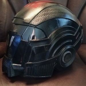 Mass Effect N7 Breather Helmet, Cosplay Helmet, Commander Sheppard N7 Armour -