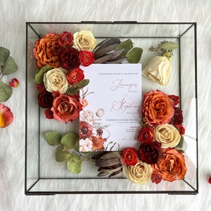 Bouquet Preservation Shadowbox | DEPOSIT Luxury Bouquet | Unique Gifts | Flower Preservation | Bridal Bouquet Preservation | Wedding Shower