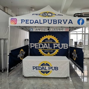 CUSTOM CANOPY Custom Printed 10x10 Pop Up Tent Canopy Pop Up Shop Tent Custom Canopy Feather Flags Table Cloth