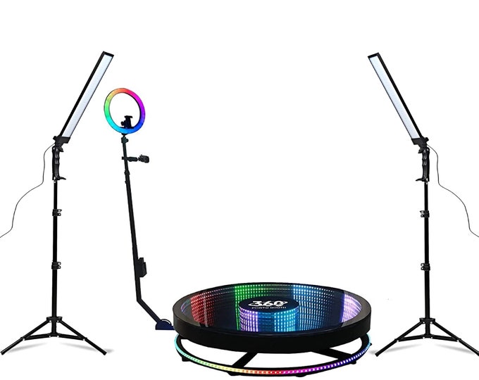 360 Infinity Photo Booth Automatic Spin Infinity LED 360 Photo Booth