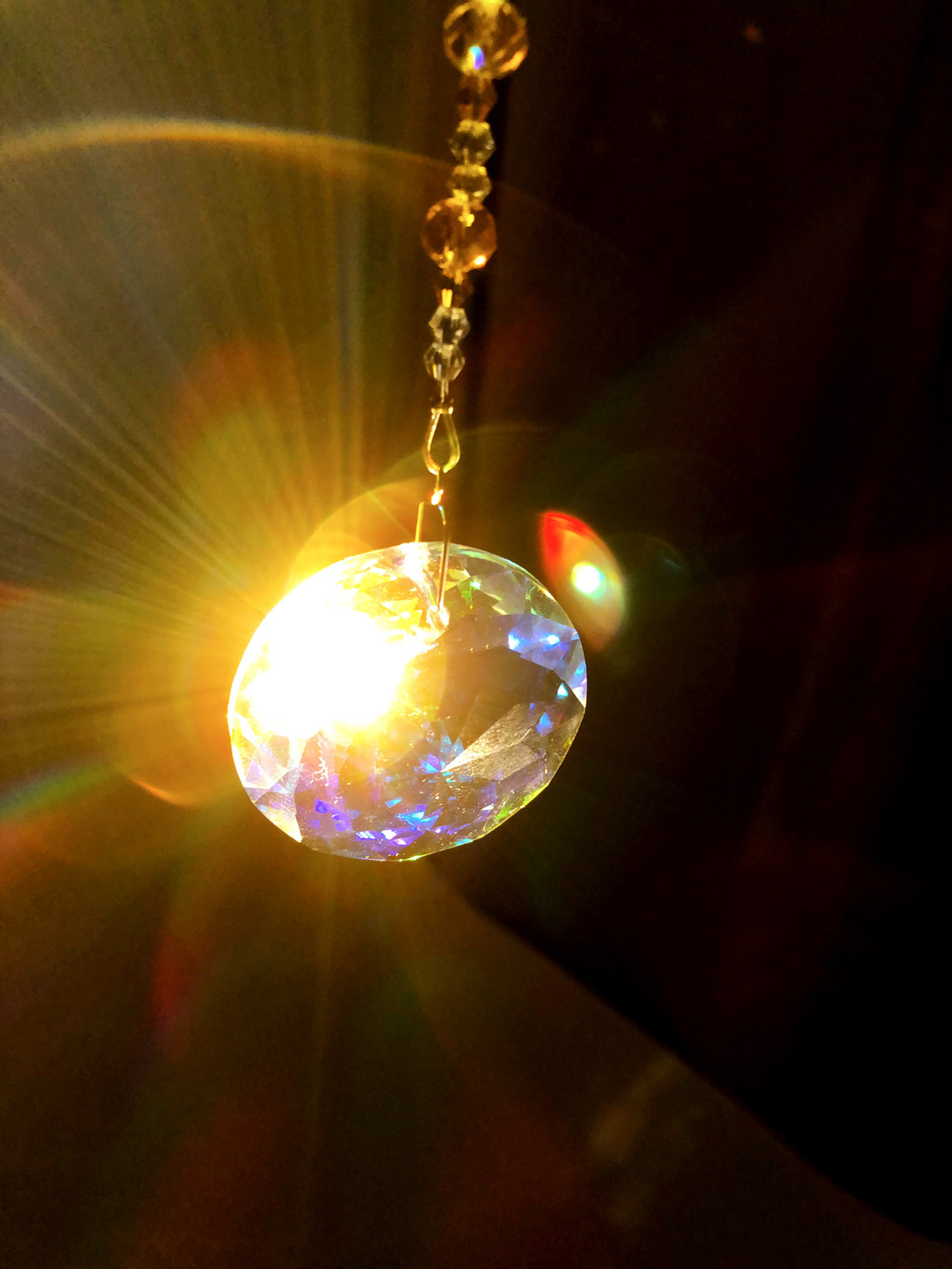 AB Crystal Prism Diamond Ball Crystal Prisms for Suncatchers Etsy