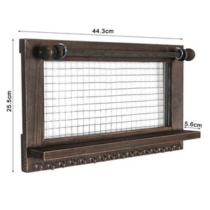 Soporte de joyería montado en la pared / Gerente de joyería | Etsy