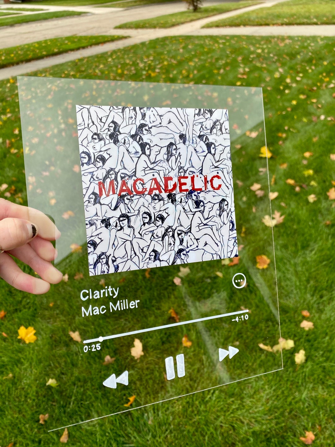 Personalized Glass Album Covers Handmade Etsy