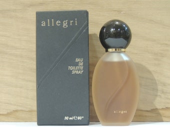 Allegri by Diana de Silva Eau de Toilette 30ml Edt spray - Vintage very rare