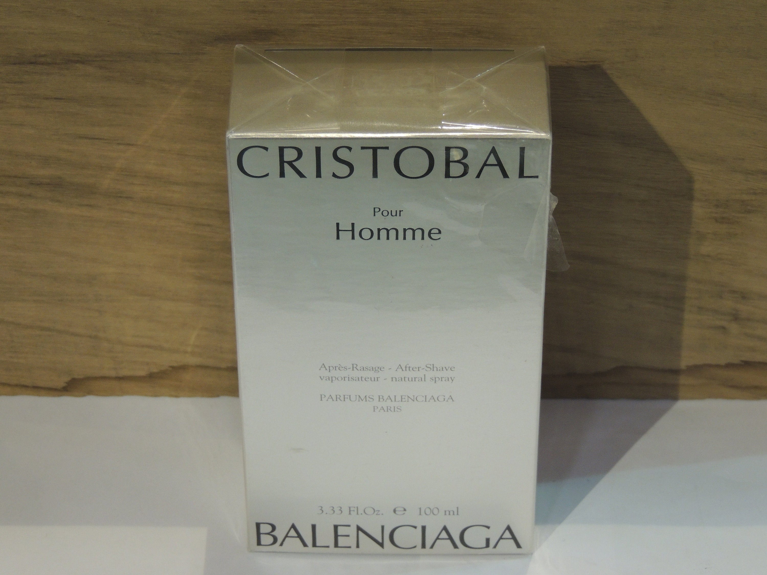 Cristobal Pour Homme Balenciaga Aftershave Lotion 100ml Apres Rasage Spray Vintage Very Rare Etsy UK